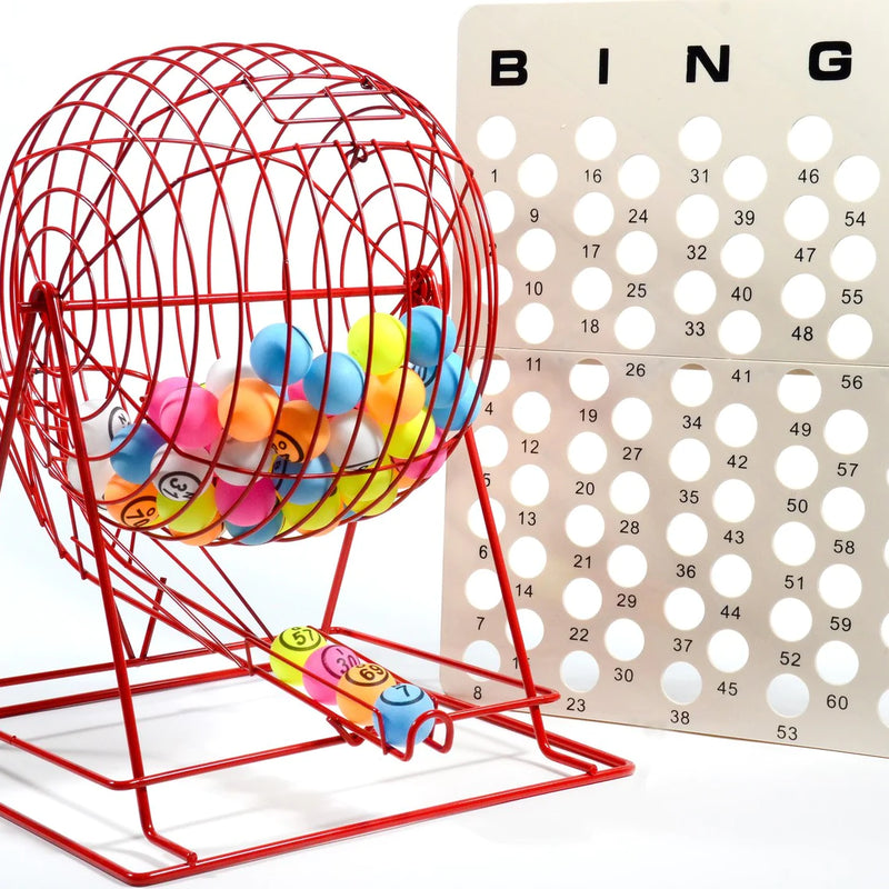 Jumbo Red Coated Ping Pong Cage