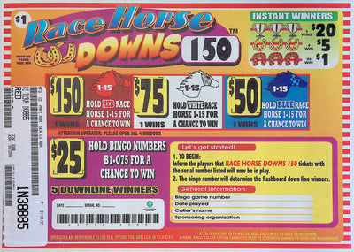Race Horse Downs 150  (680 Count)