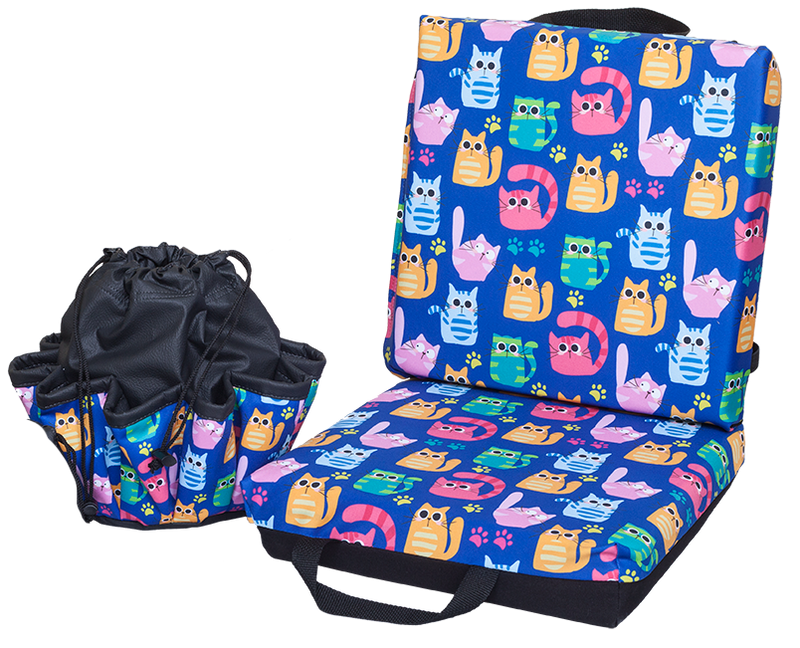 Cats Double Cushion & Tote Set