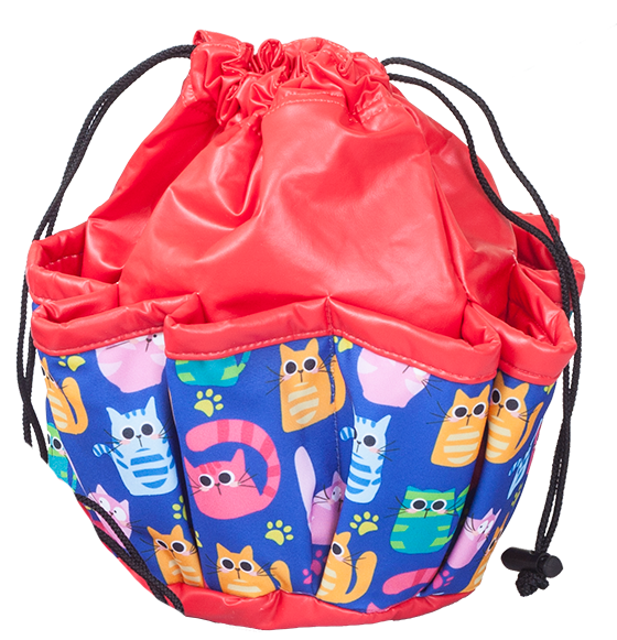 Cats 10 Pocket Tote Bag
