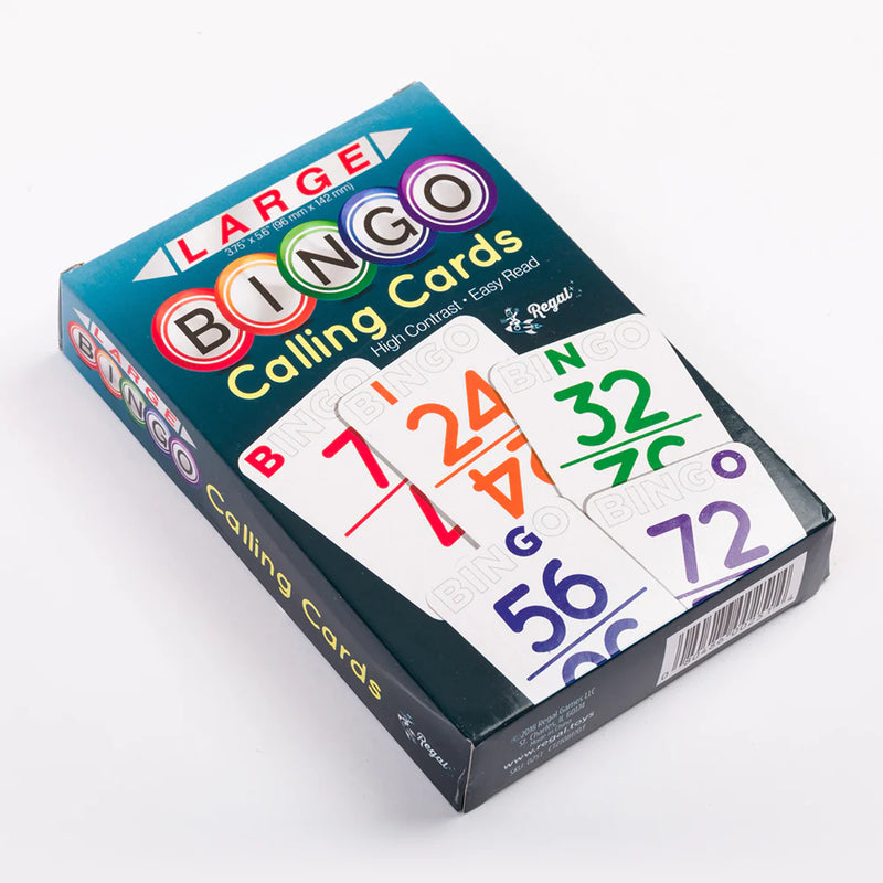 Large Bingo Calling Cards