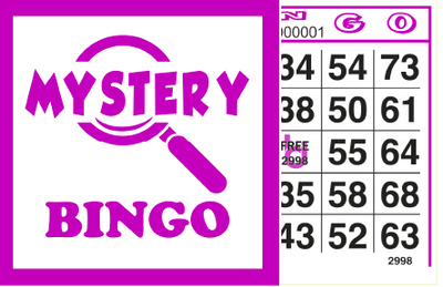 Mystery Bingo Paper