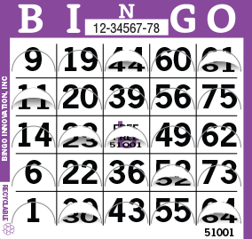 1on Pushout Bingo Paper by the Bundle  750 Sheets
