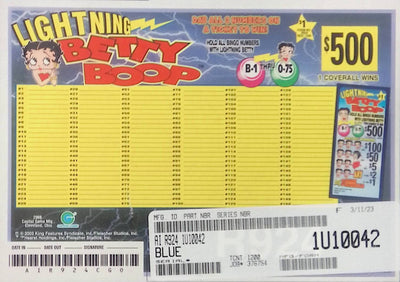 Lightning Betty Boop  (1200 Count)