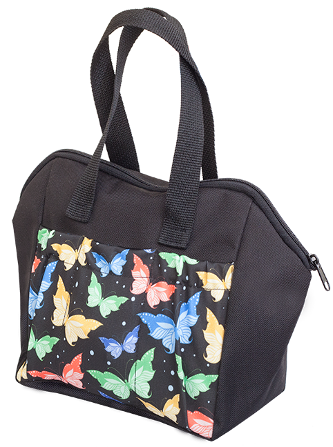 Butterfly 6 Pocket Tote