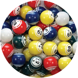 Huntar Ping Pong Bingo Balls
