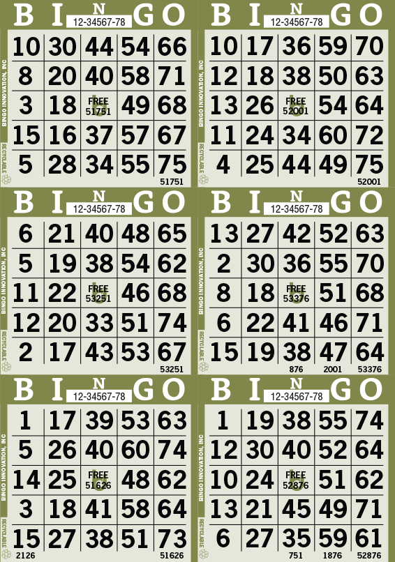 Bingo Supplies Daubers, Cards and More - Allied Bingo Innovations