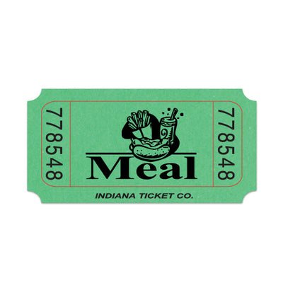 Meal Single Roll Tickets