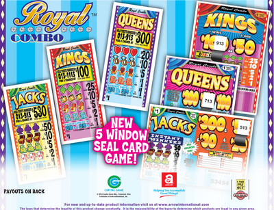 Royal Combo Seal Card Games (480 Count)