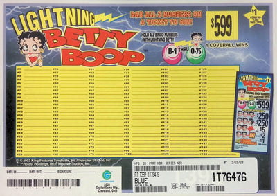 Lightning Betty Boop  (1840 Count)