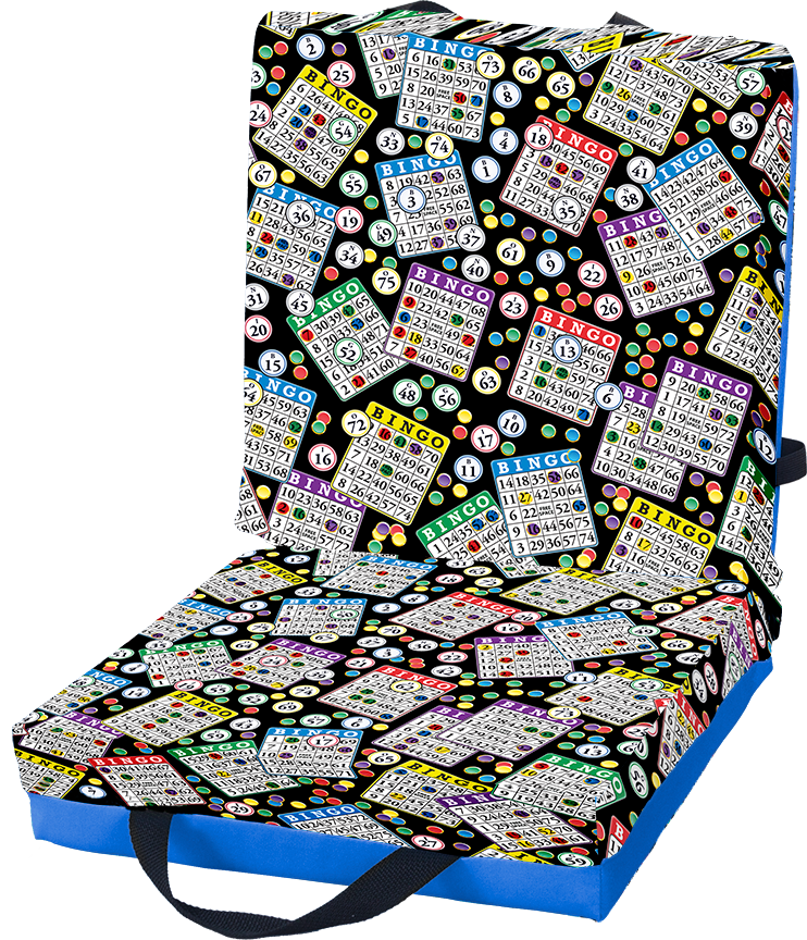Bingo Seat Cushion - Space Ball Design