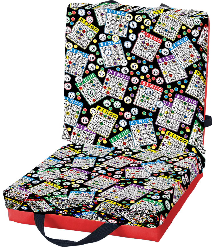 Double Bingo Seat Cushion