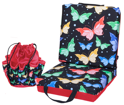 Butterfly Double Cushion & Tote Set