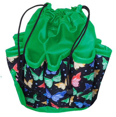 Butterfly 10 Pocket Tote Bag
