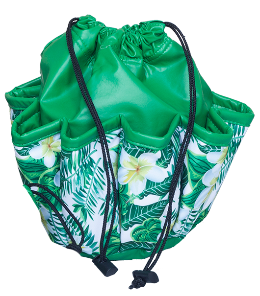 Flower Garden 10 Pocket Tote Bag