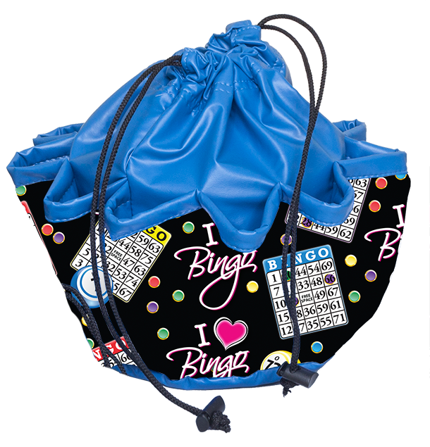 I Love Bingo 10 Pocket Tote Bag