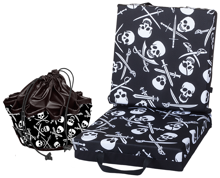 Jolly Roger Double Cushion & Tote Set